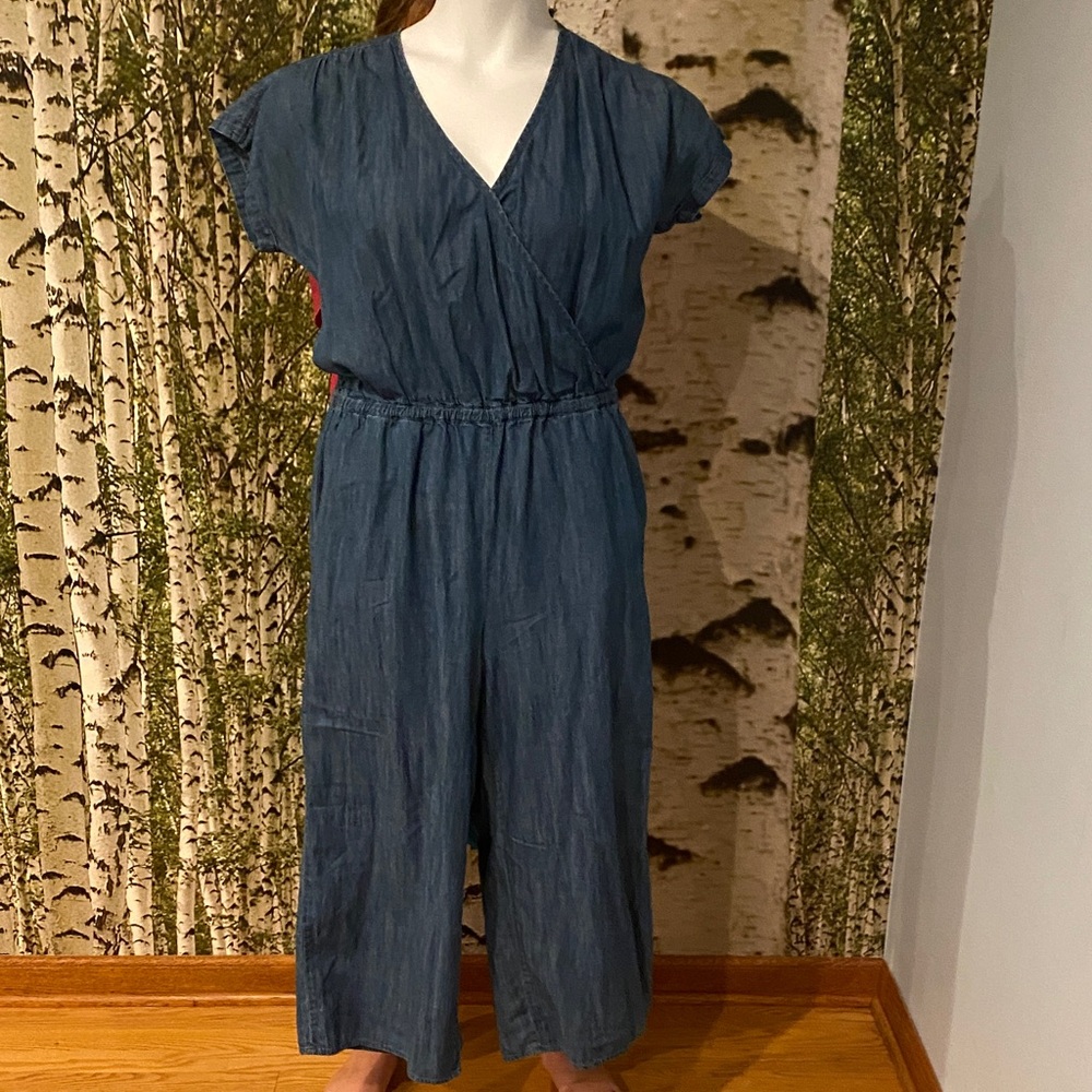 J. Crew Blue Jumpsuit